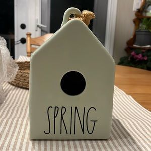 Rae Dunn Spring Birdhouse